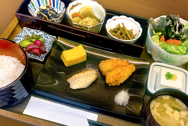 朝食 下関 大坂屋ホテル
