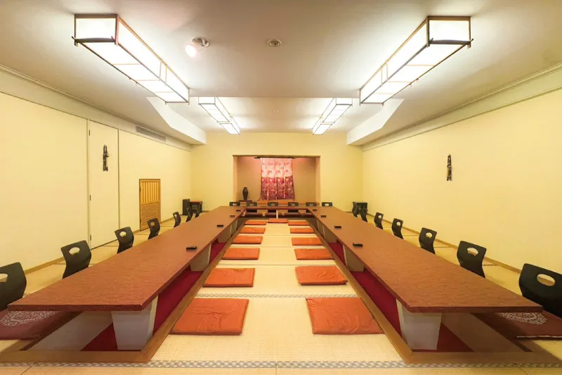 源平の間（和室の宴会場）